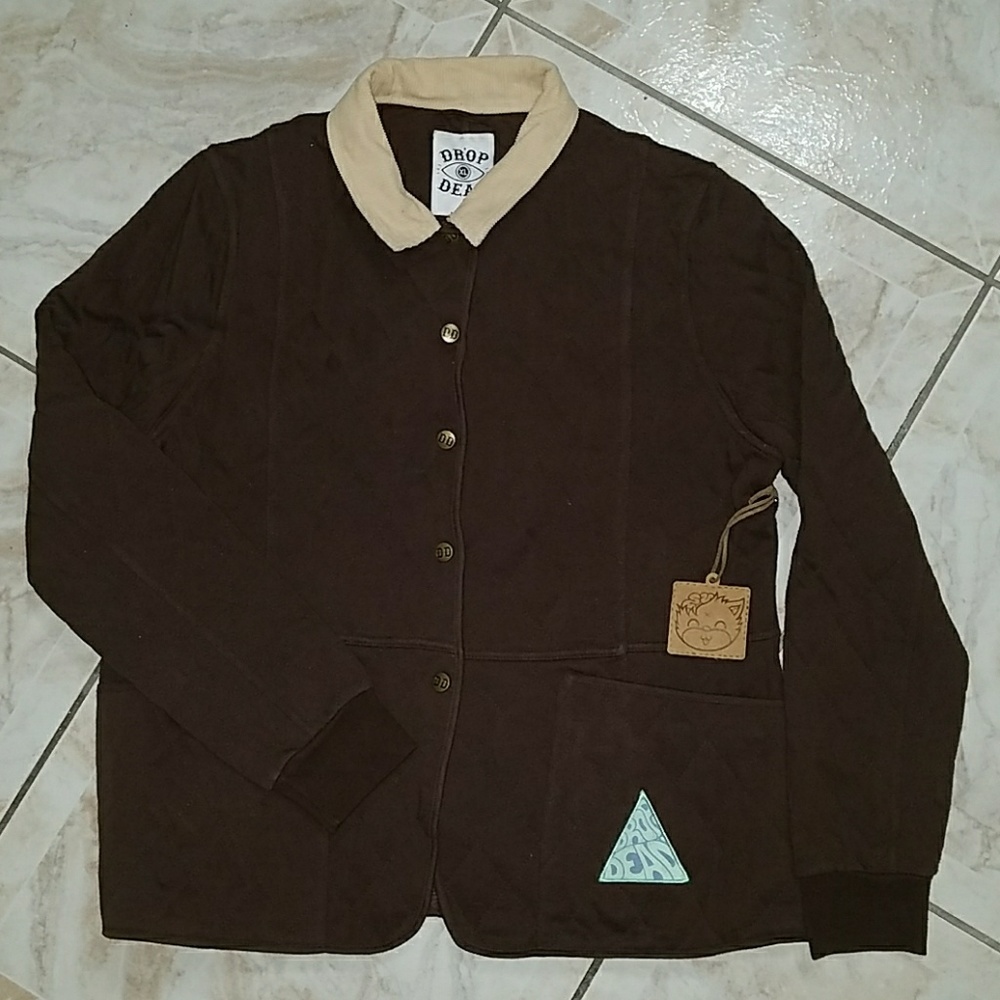 Drop Dead Clothing quilted sweater